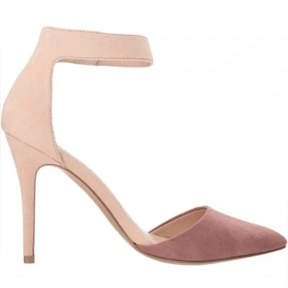 🛍️SALE🛍️ Charles by Charles David Pointer Neutral/Pink Colorblock Stiletto Heels - Picture 11 of 11
